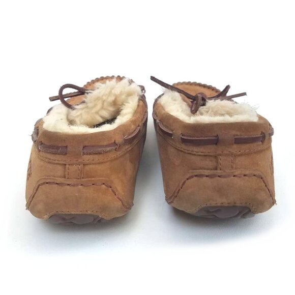 Ugg Dakota Water-Resistant Suede Slippers Chestnut Size 9 - Picture 4 of 5